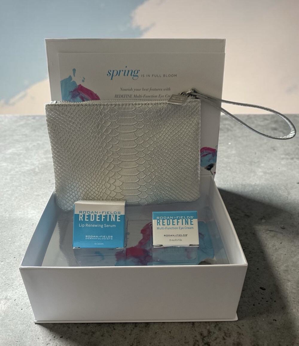 Rodan + Fields Spring Renewal Gift Box Set Redefine Eye Cream Lip Renewing Serum